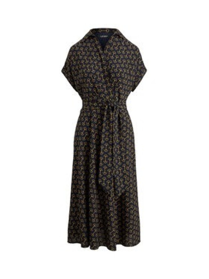 LAUREN RALPH LAUREN Sukienka koszulowa 200P03557001 Granatowy Regular Fit