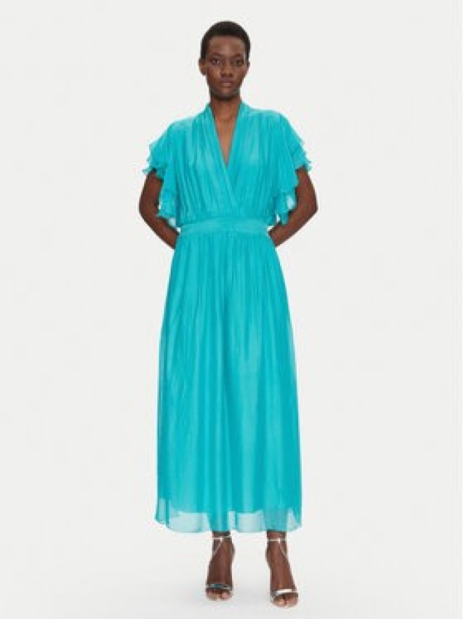 Dixie Sukienka letnia A207W017A Turkusowy Regular Fit