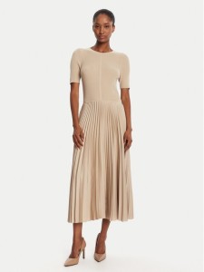 BOSS Sukienka codzienna Fadridi 50535658 Beżowy Regular Fit