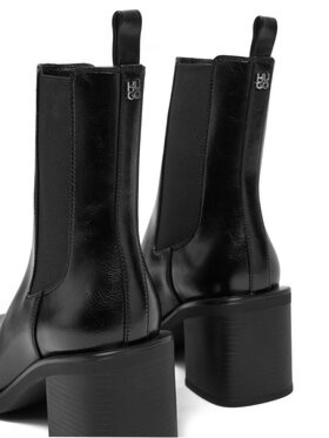 HUGO Botki Nalie 50552697 Czarny