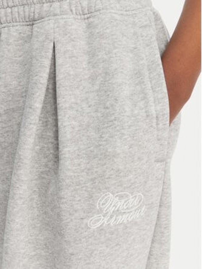Under Armour Spodnie dresowe Rival Fleece Script 6012293 Szary Loose Fit