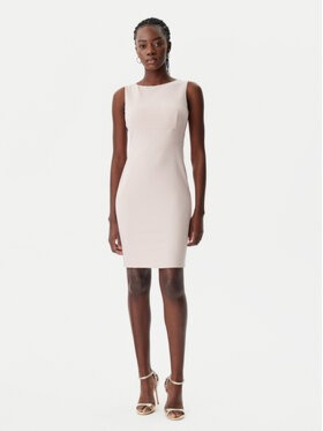 Rinascimento Sukienka koktajlowa CFC0122877003 Różowy Regular Fit