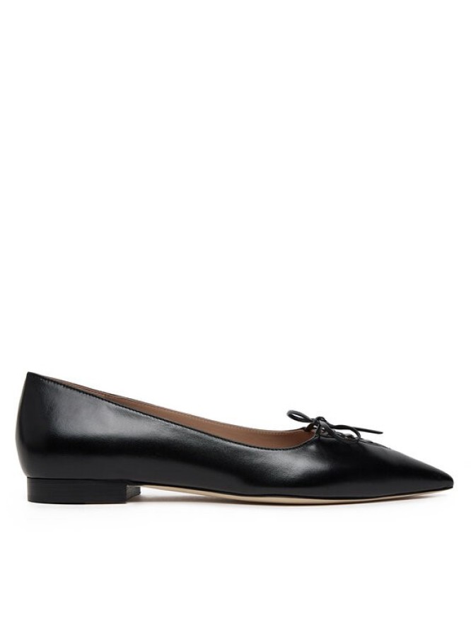 MALONE SOULIERS Baleriny Hedy Flat 10-4 Czarny
