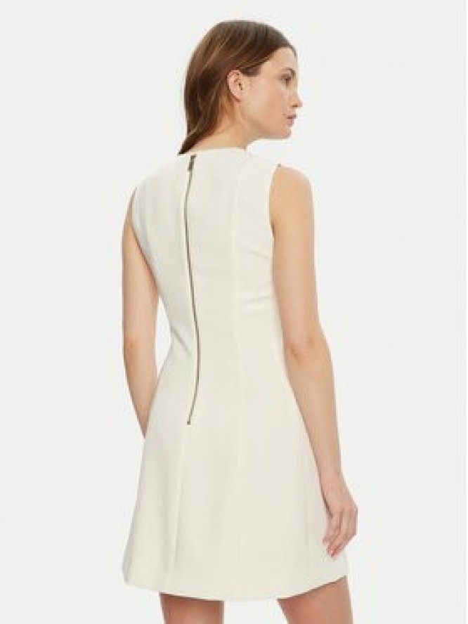 Marciano Guess Sukienka koktajlowa 5RGK09 7115A Écru Regular Fit