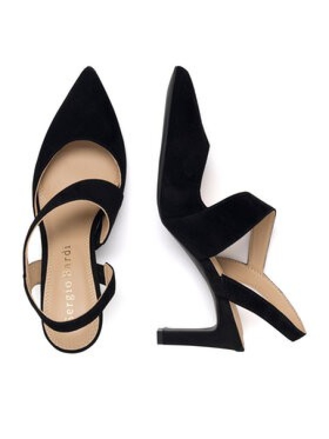 Sergio Bardi Sandały WC31-JS2306-01SB Czarny