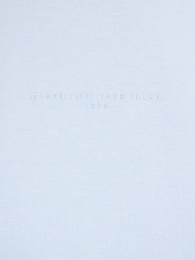 Bluza damska z nadrukiem 3d niebieska Jean 400