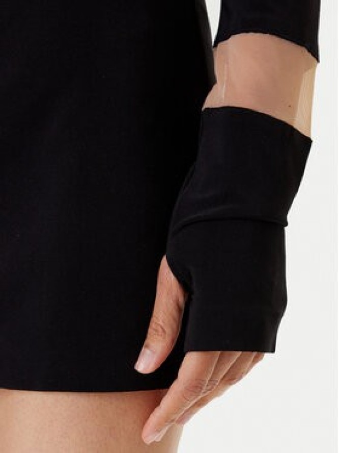 NORMA KAMALI Sukienka codzienna KK3243PMB48239 Czarny Slim Fit