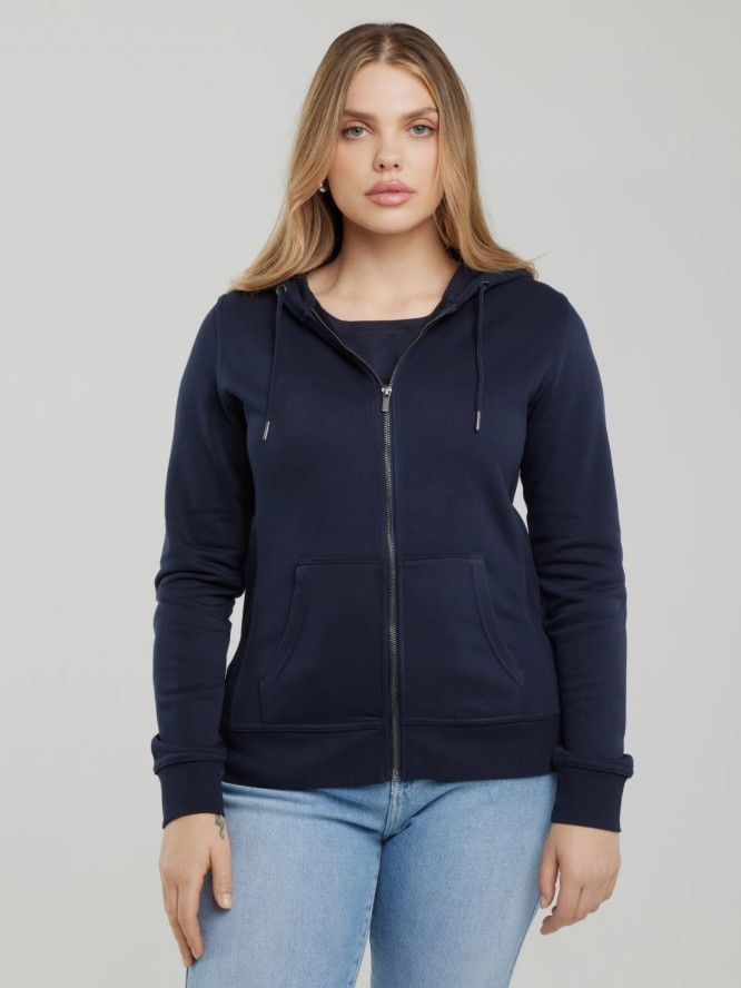 Bluza damska z kapturem granatowa Laurisana 403