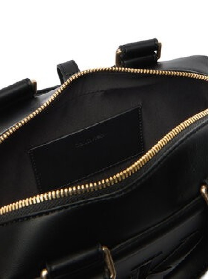 Calvin Klein Torebka Bold Ck Bauletto Crossbody LV04F3411G Czarny