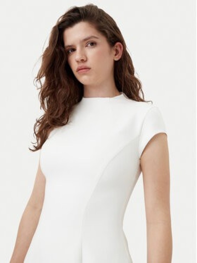 Bardot Sukienka koktajlowa 59329DB Biały Regular Fit