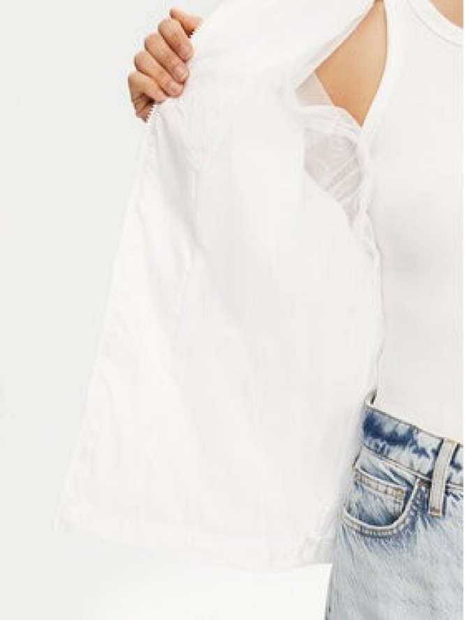 Guess Kurtka przejściowa V5GL01 WH482 Biały Regular Fit