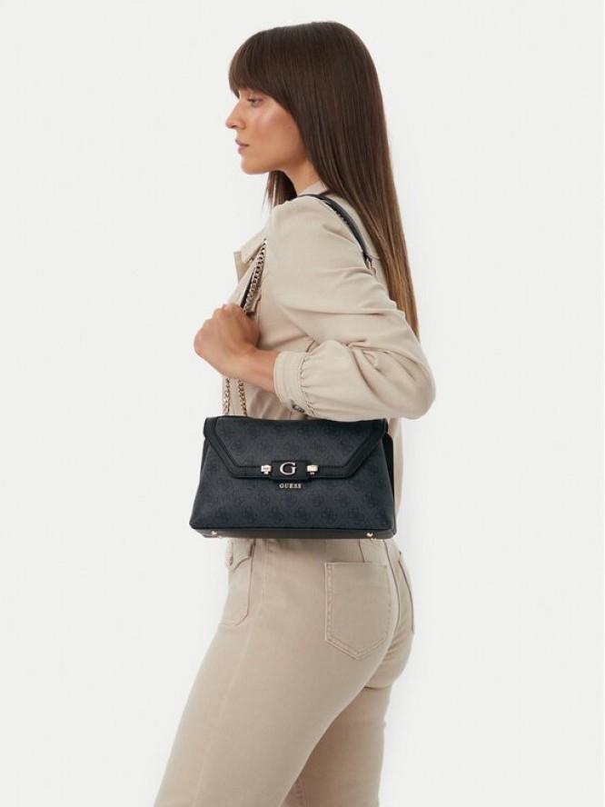 Guess Torebka Lindsey HWSG97 49210 Czarny