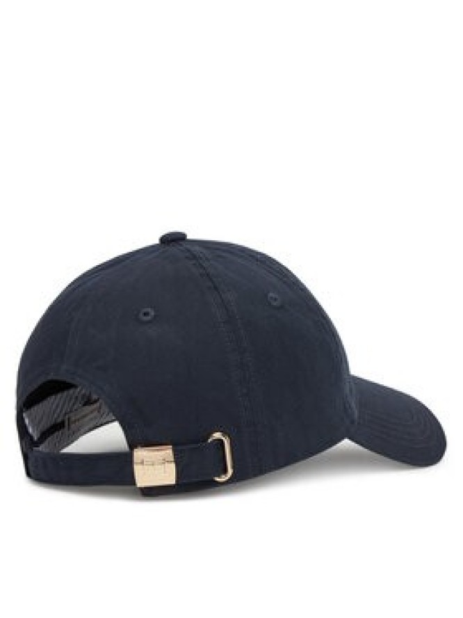 Tommy Hilfiger Czapka z daszkiem Essential Flag Soft Cap AW0AW17632 Granatowy