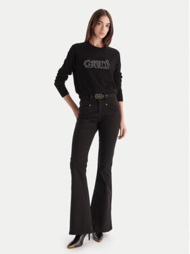Gaudi Sweter 521BD53023 Czarny Regular Fit