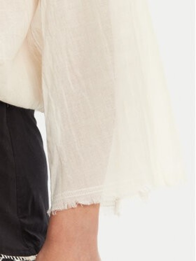 Devotion TWINS Bluzka Apology 025.002G Écru Loose Fit