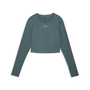 Koszulka damska o skróconym kroju z długim rękawem PUMA x HYROX PWRMODE PUMA