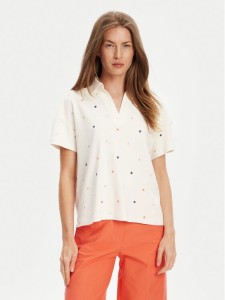 United Colors Of Benetton Polo 36QJD300X Beżowy Regular Fit