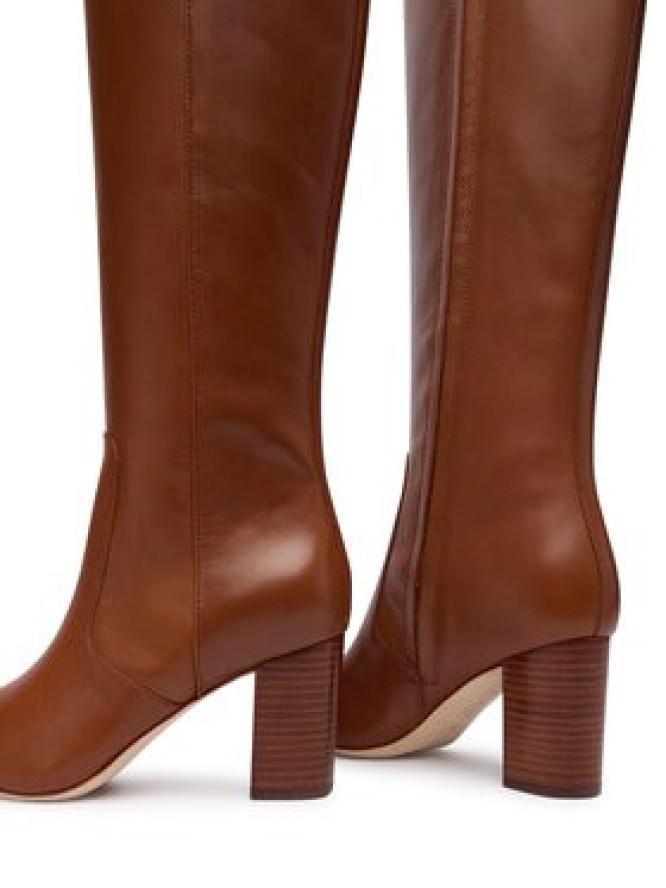 LAUREN RALPH LAUREN Kozaki Kenndi 802977889001 Brązowy