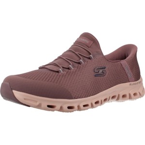 Buty SKECHERS SLIP-INS GLIDE STEP VIBEY Bordeaux