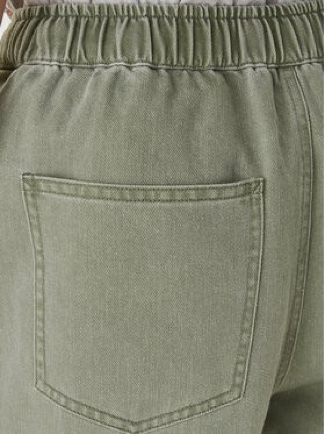 Roxy Jeansy Saltwater ERJDP03329 Zielony Loose Fit