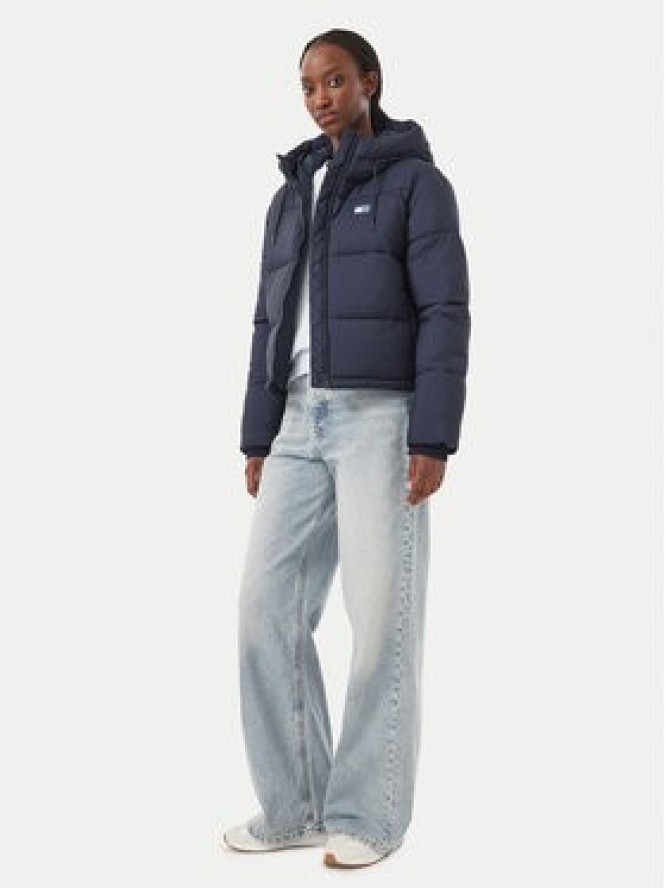 Tommy Jeans Kurtka zimowa DW0DW21625 Granatowy Regular Fit