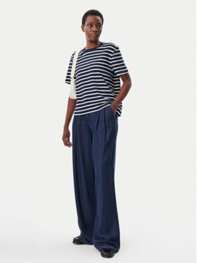 Tommy Hilfiger T-Shirt Modern Cody WW0WW46158 Granatowy Relaxed Fit