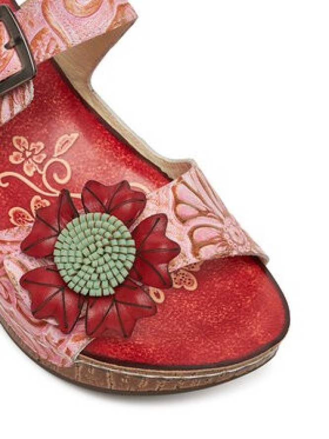 Laura Vita Klapki Dino 31 Czerwony