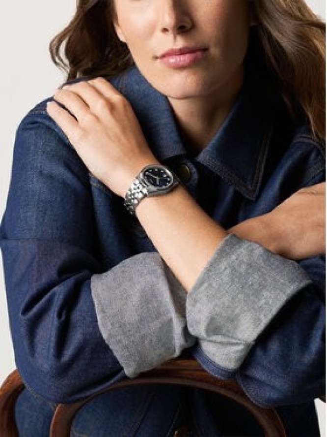 Fossil Zegarek Scarlette ES5457 Srebrny