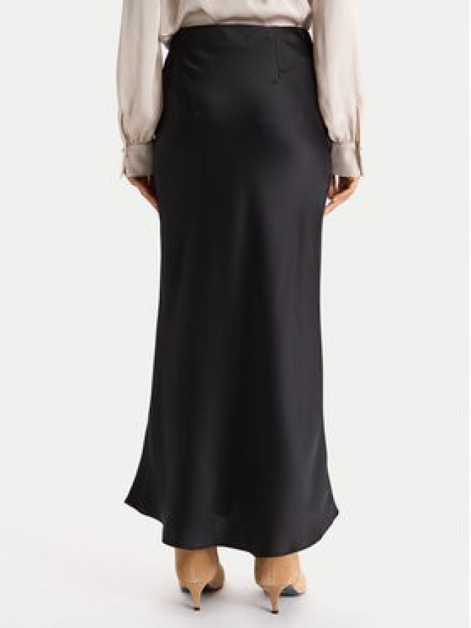 BOSS Spódnica maxi C_Vlace 50548389 Czarny Slim Fit