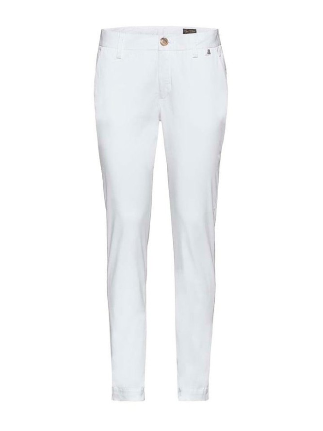 Herrlicher Spodnie w kolorze białym rozmiar: W24