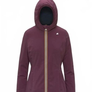 Kurtka K-WAY DENISE ST WARM DOUBLE Bordeaux