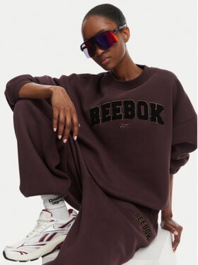 Reebok Bluza Inka RK25686CCW Brązowy Oversize