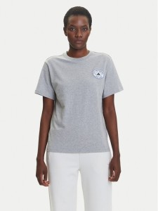 adidas T-Shirt Farmers Market Graphic KB2486 Szary Regular Fit