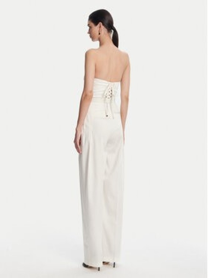 Elisabetta Franchi Kombinezon TU05152E2 100 Écru Regular Fit