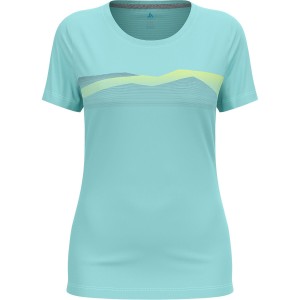 Koszulka z krótkim rękawem damska ODLO F-Dry Ridgeline T-Shirt Crew Neck