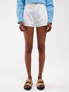 Szorty damskie jeansowe białe Katie 100