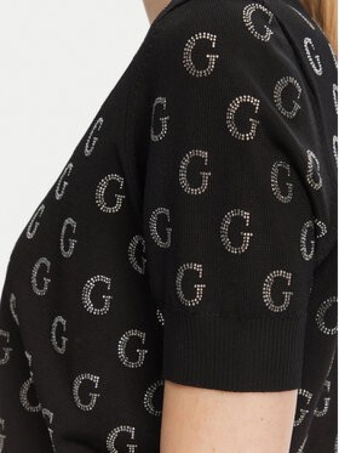 Guess Sweter W5GR05 Z3D60 Czarny Regular Fit
