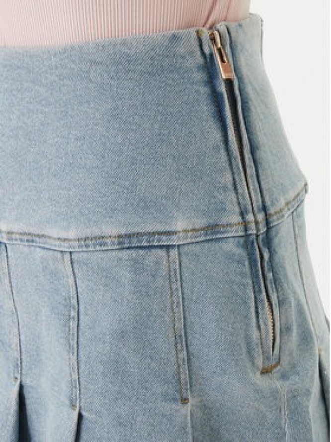 Morgan Spódnica jeansowa 261-JTALA Niebieski Regular Fit