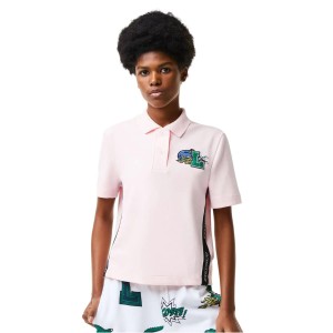 Koszulka damska Lacoste Holiday Regular Fit Organic Cotton Polo