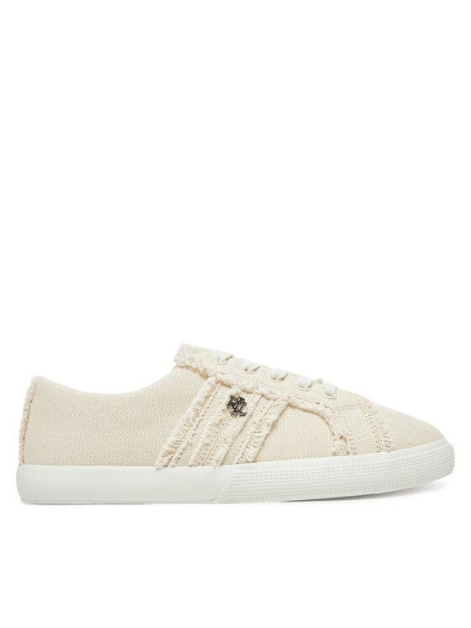 LAUREN RALPH LAUREN Sneakersy Janson Fray 802967040001 Écru