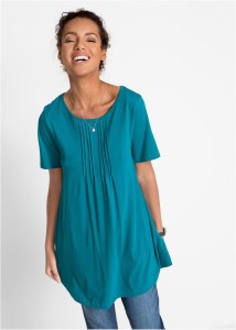 T-shirt o trapezowym kroju, krótki rękaw