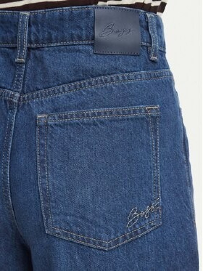 BOSS Jeansy 50569156 Niebieski Wide Leg