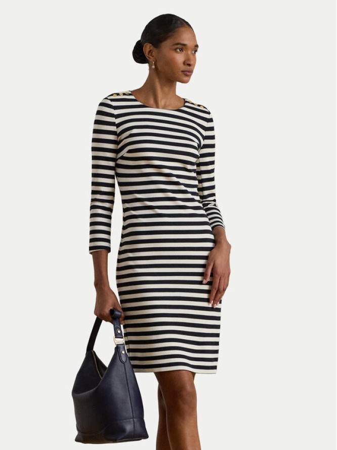 LAUREN RALPH LAUREN Sukienka codzienna 200P03678001 Granatowy Regular Fit