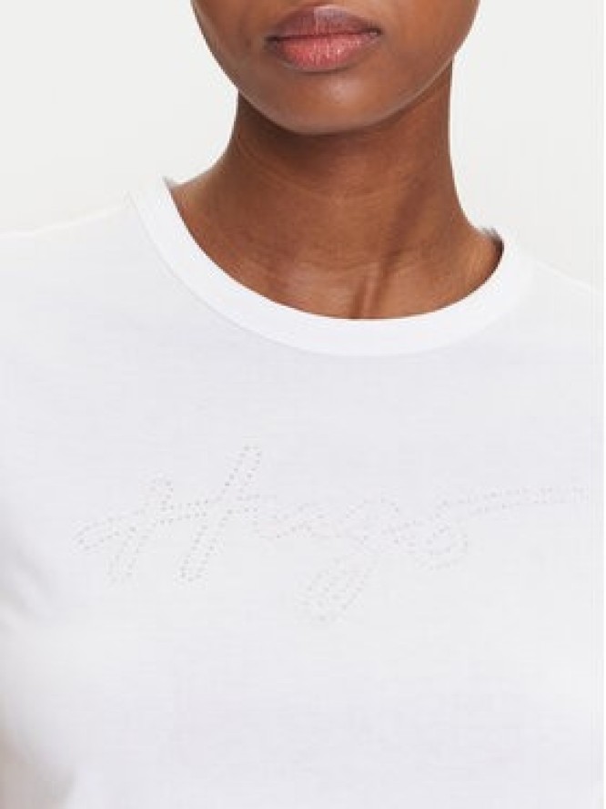 HUGO T-Shirt Deloris 50532137 Biały Regular Fit