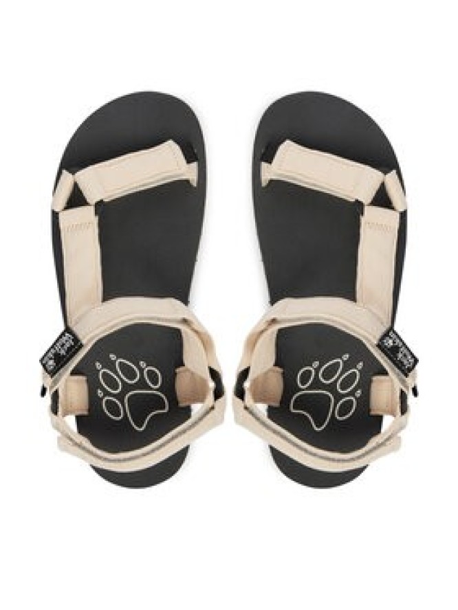 Jack Wolfskin Sandały Taiga A65623 Beżowy