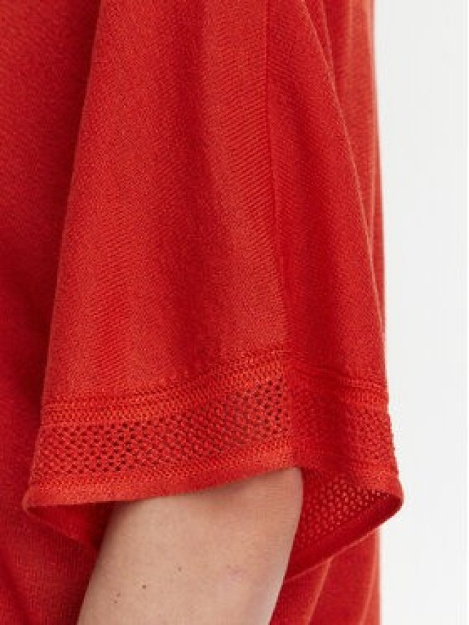 Morgan Bluzka 241-MCHRIS Pomarańczowy Relaxed Fit