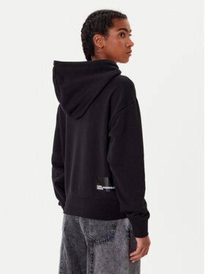 Karl Lagerfeld Jeans Bluza A2W20053 Czarny Regular Fit