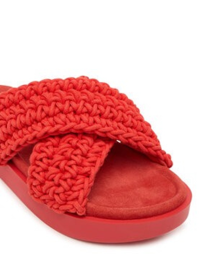 Inuikii Klapki Woven 1004.003.0062 Czerwony