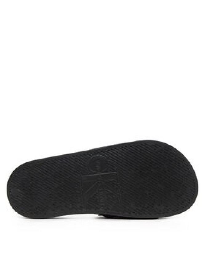 Calvin Klein Jeans Klapki Slide Monogram Wn YW0YW01835 Czarny