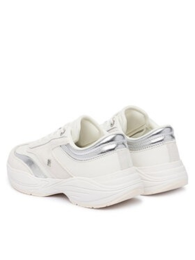 Tommy Hilfiger Sneakersy Th Modern Sporty Runner Leather FW0FW09590 Biały